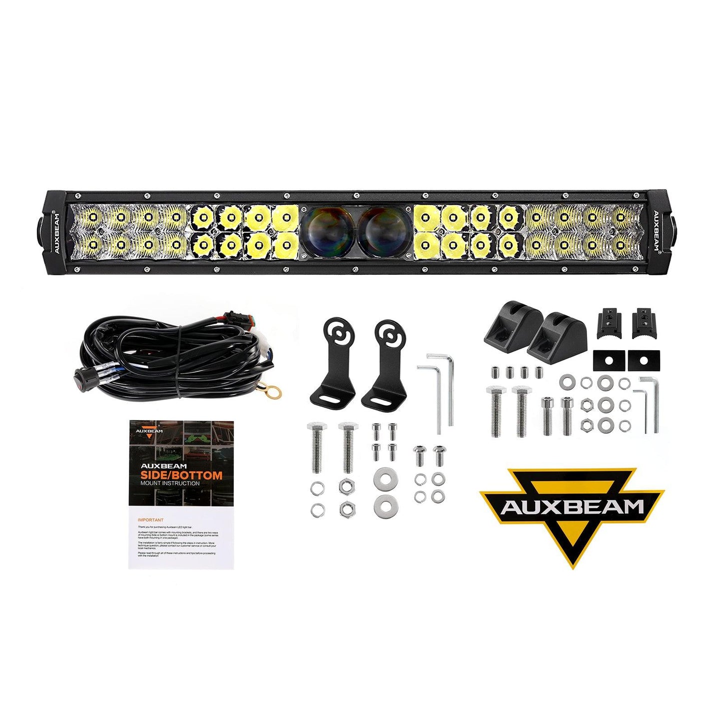 شريط إضاءة LED 5D-PRO مع أجهزة عرض 5D لمركبات ATV UTV