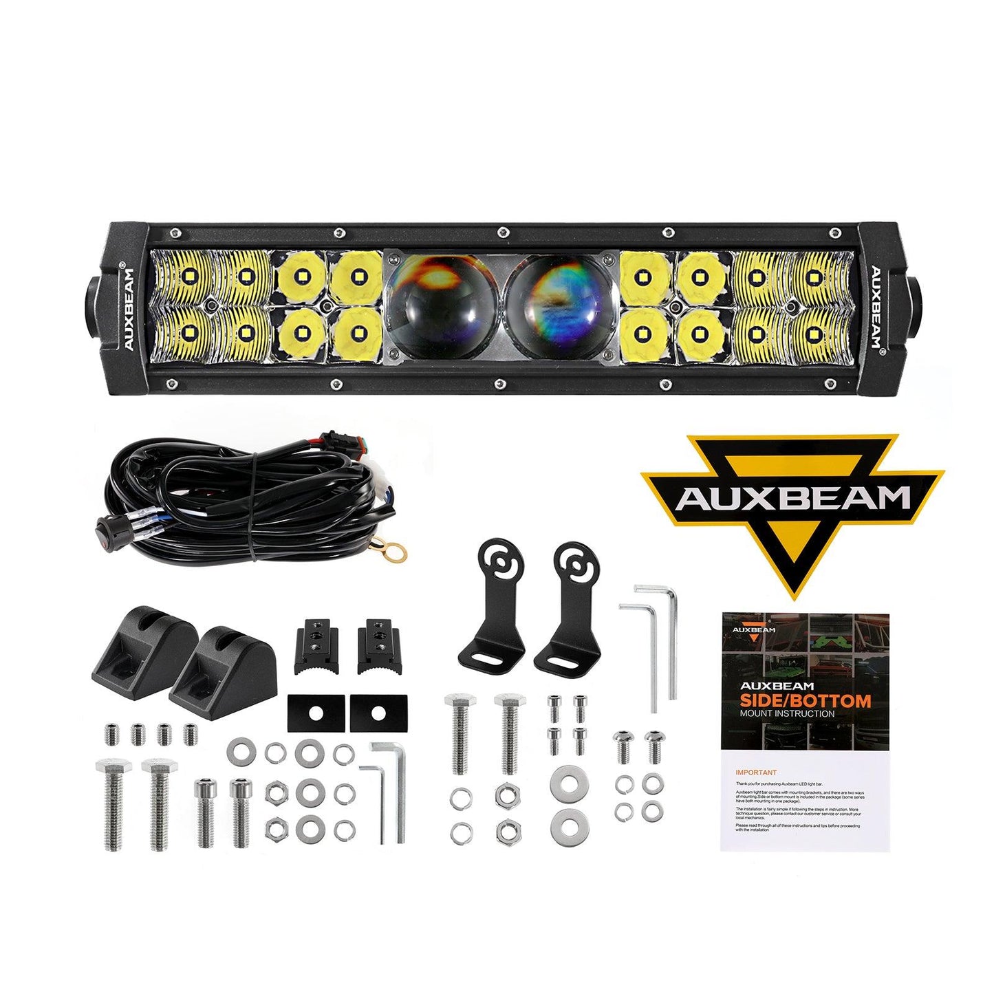 شريط إضاءة LED 5D-PRO مع أجهزة عرض 5D لمركبات ATV UTV