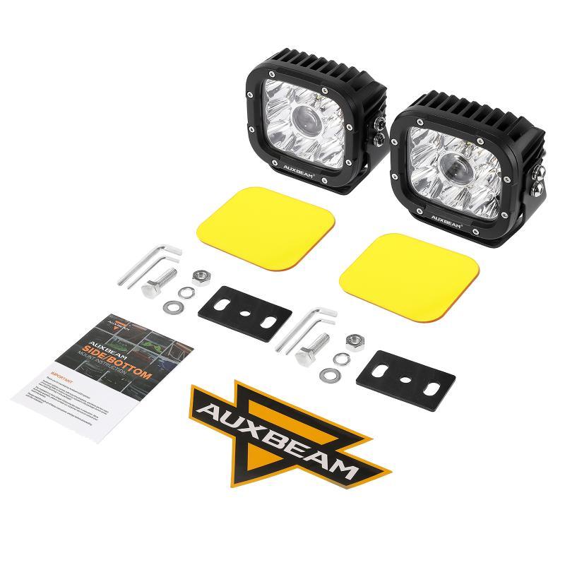 (2pcs/4pcs set) 5 Inch 110W White/Amber Spot Light LED Driving Lights for Toyota Tacoma 