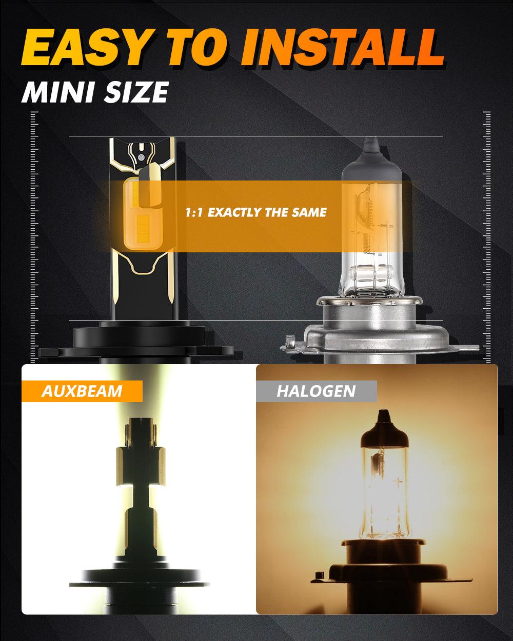 For 2001-2005 Toyota RAV4 H4 LED Headlight Bulbs Bundle - Auxbeam  – éclairage LED auto