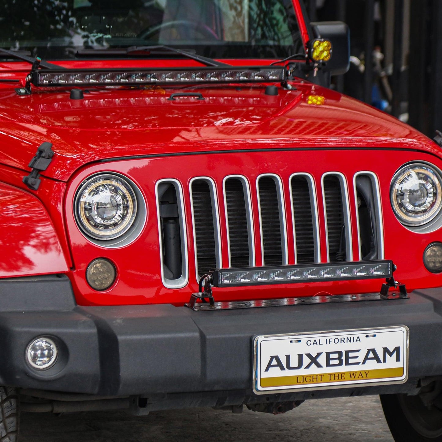 SP-DRL Series 22 Inch 114W 12440LM Single Row Off Road LED Light Bar With Amber&White DRL