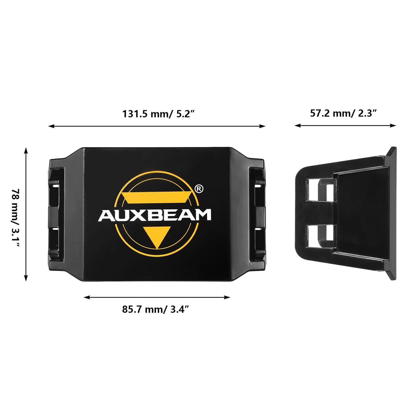 V-Max Series LED Pod Light Black Cover Light Shield Cover - Auxbeam  – éclairage LED auto