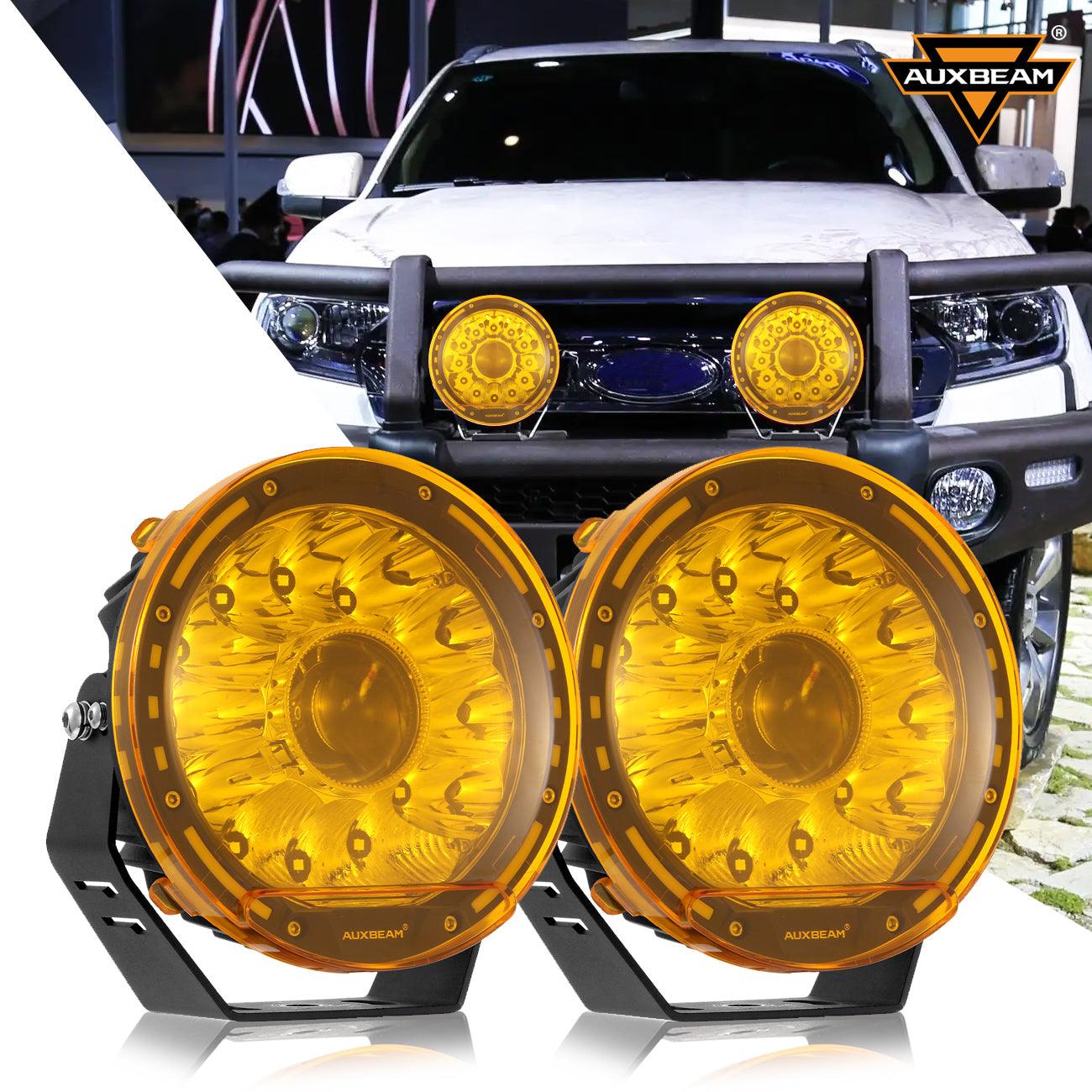 360-PRO Series | 7 Inch 230W 33332LM Custom Lens Offroad LED Driving Lights - Auxbeam  – éclairage LED auto