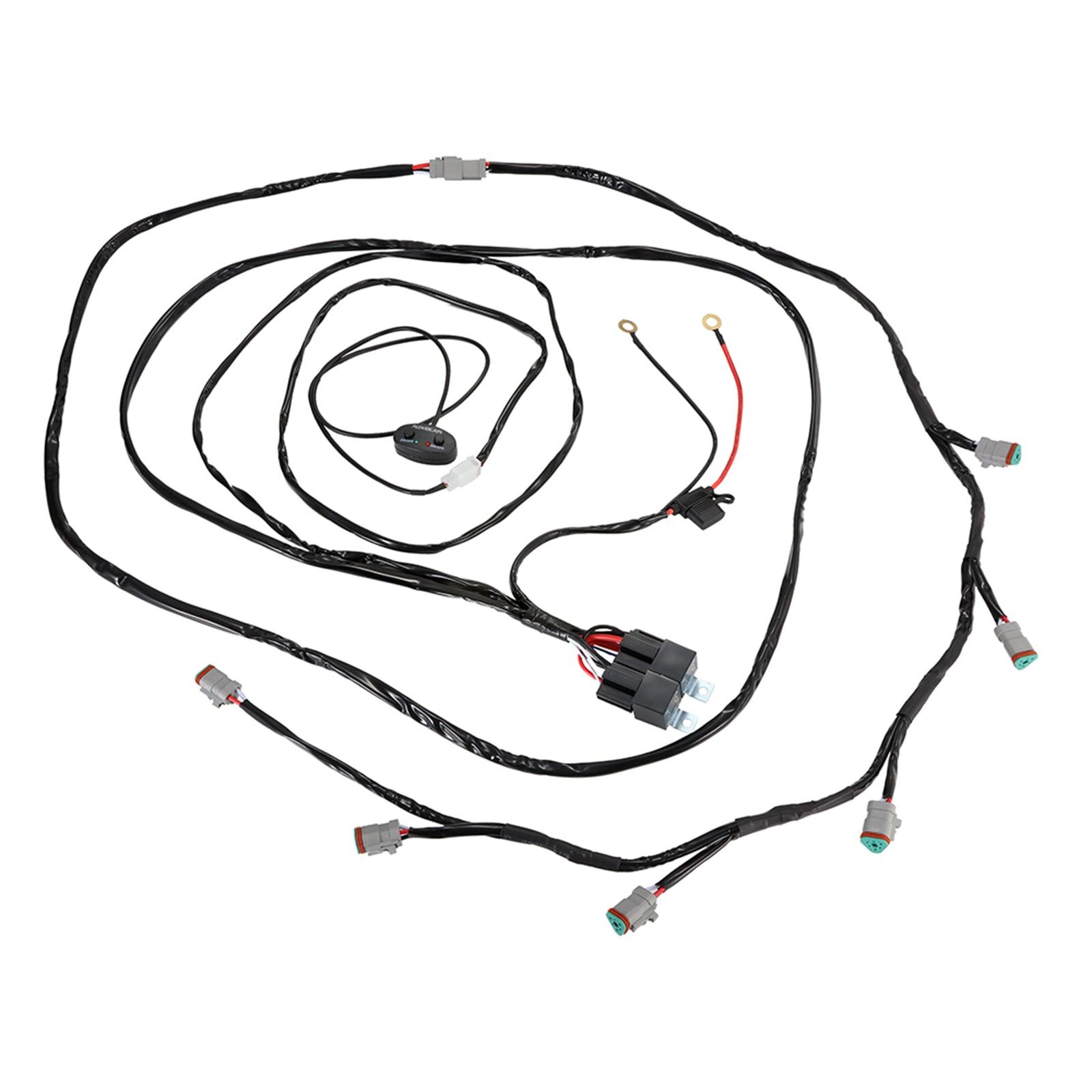 V-ULTRA Series | 5 Inch 172W LED Side Shooter Amber Pod Lights with Amber DRL - Auxbeam  – éclairage LED auto