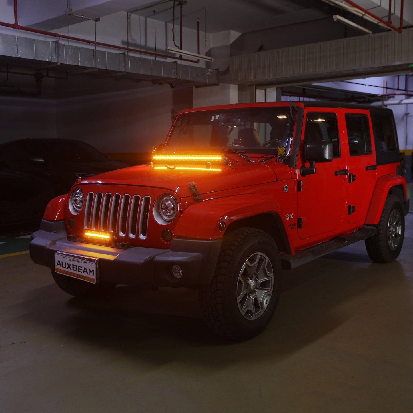 SP-DRL Series 22 Inch 139W 16320LM Dual Row Off Road LED Light Bar With Amber&White DRL