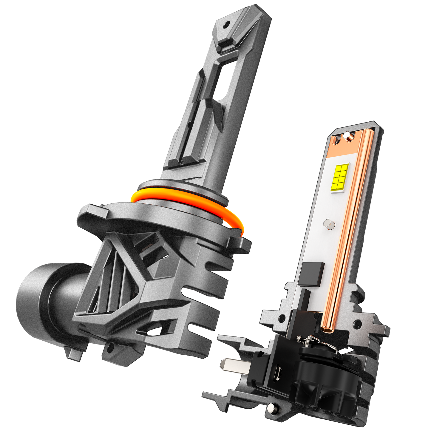 🆕9005+H11 LED Headlight Bulbs 90W 22000LM Q26S Series 1:1 Same OEM Size 6500K Cool White | 4 Bulbs