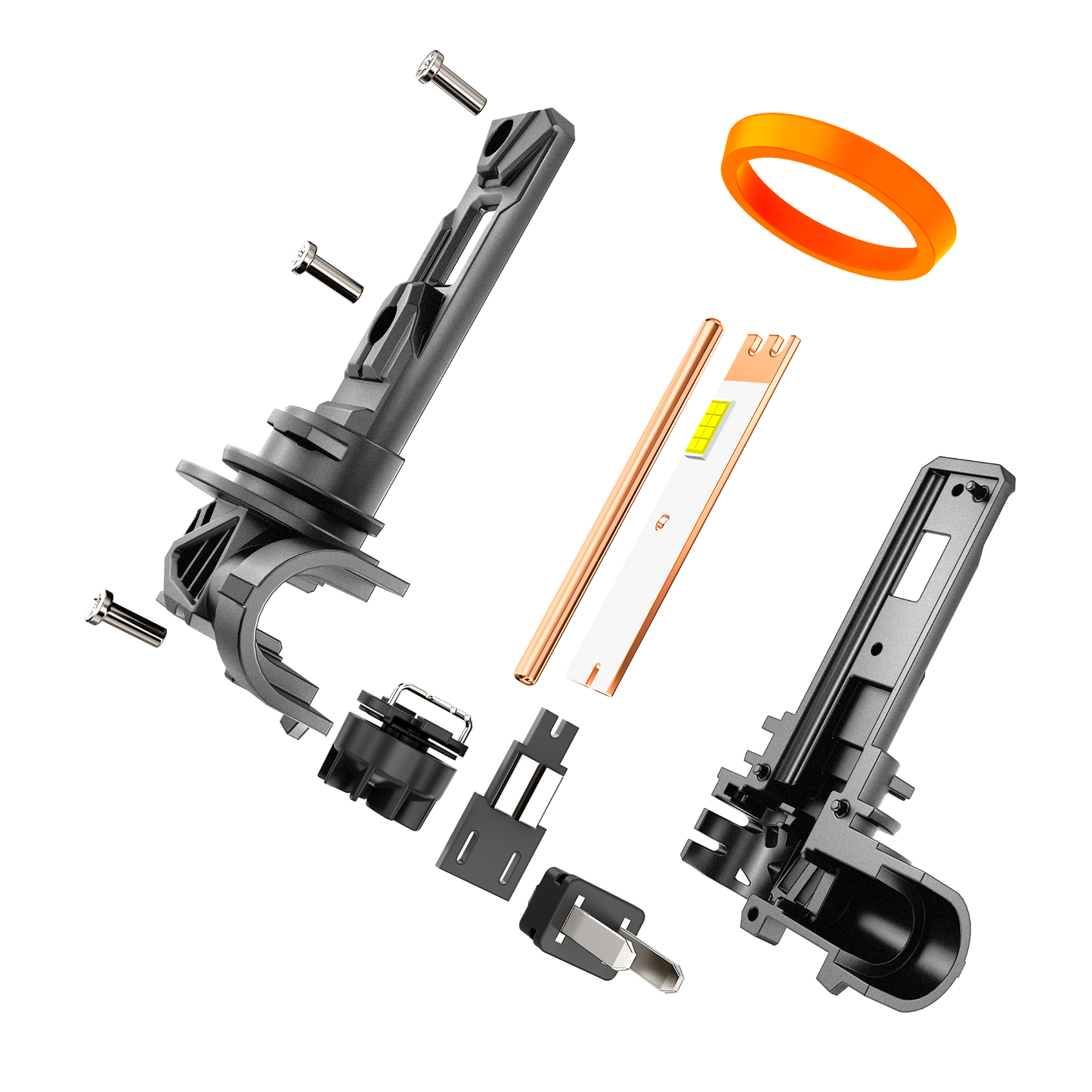 🆕1:1 Same OEM Size Q26S Series 22000LM 90W LED Headlight Bulbs 6500K Cool White