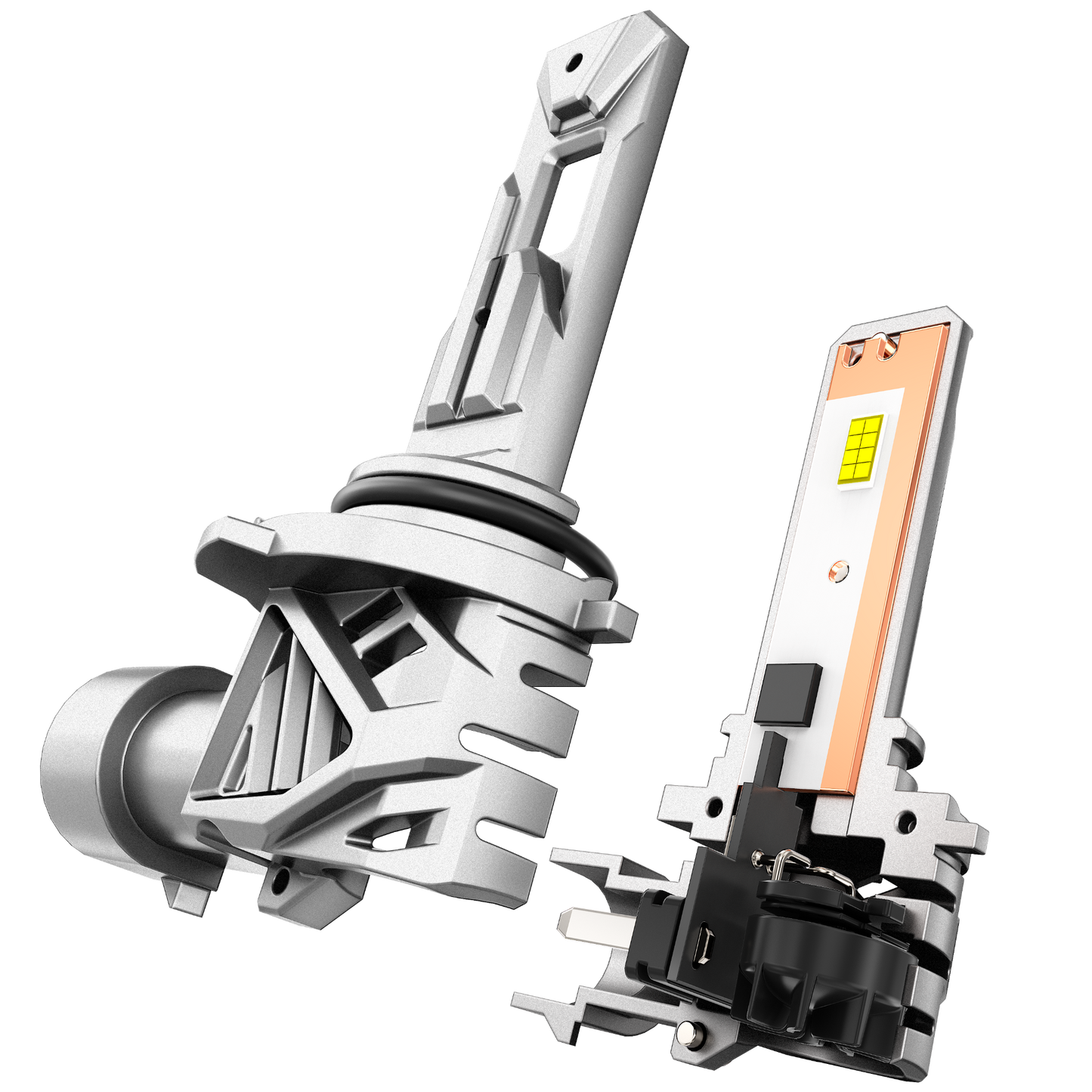 🆕9005+9006 LED Headlight Bulbs 70W 20000LM Q26 Series 1:1 Size Plug-n-Play 6500K Cool White | 4 Bulbs