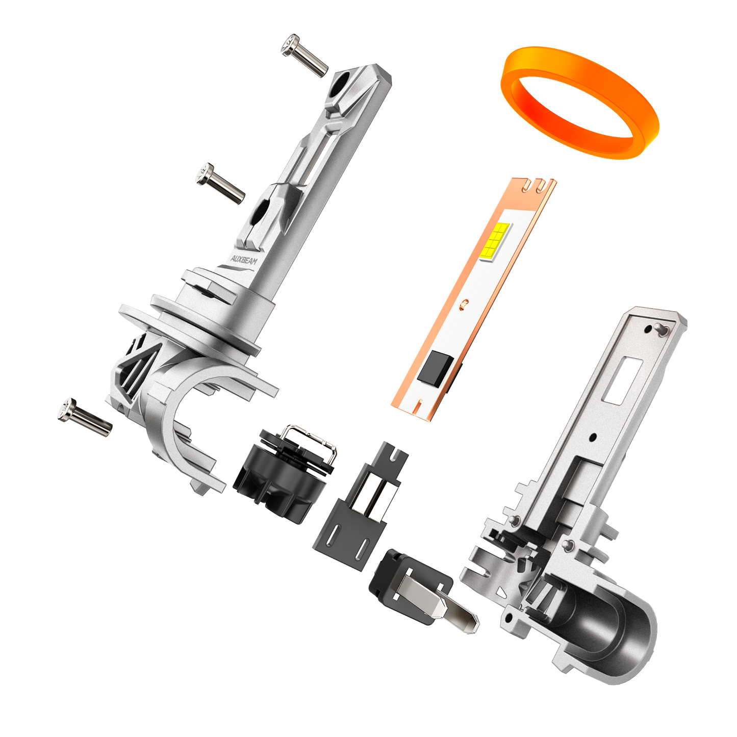 🆕H11/H9/H8 LED Headlight Bulbs 70W 20000LM Q26 Series 1:1 Size Plug-n-Play 6500K Cool White | 2 Bulbs