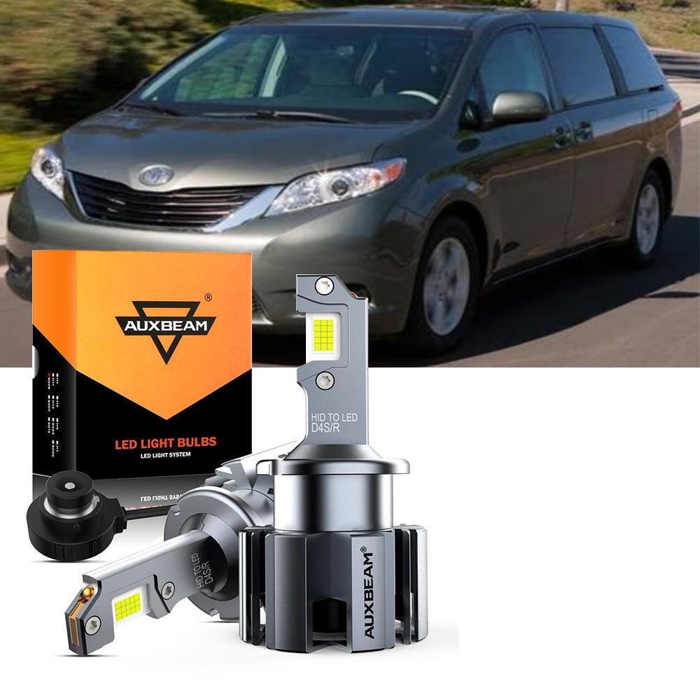 For 2011-2019 Toyota Sienna 9005 D4S LED Headlight Bulbs Bundle - Auxbeam  – éclairage LED auto