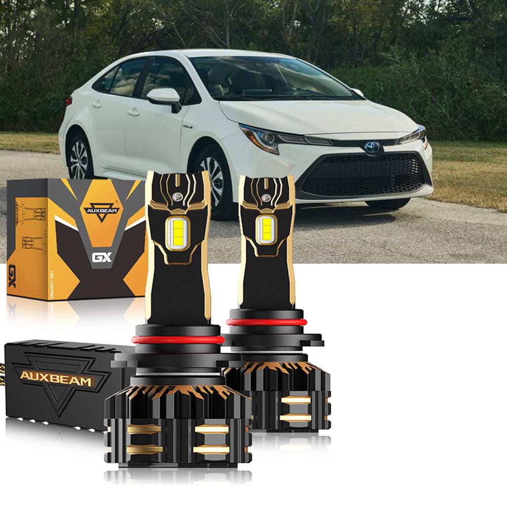 For 2022 Toyota Corolla 9005 9006 LED Headlight Bulbs Bundle - Auxbeam  – éclairage LED auto