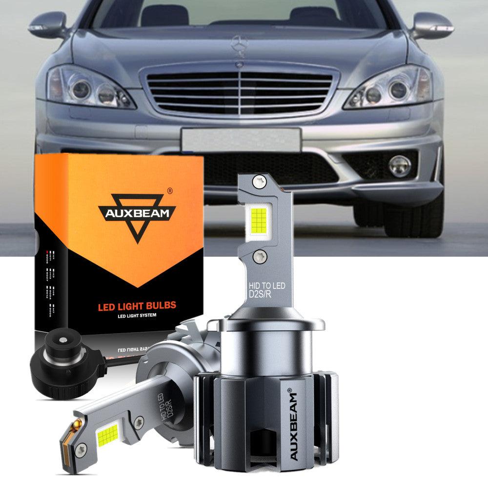 For 2006 Mercedes-Benz S65 AMG with HID headlamps LED Light Bulbs High Low Beam Bundle - Auxbeam  – éclairage LED auto