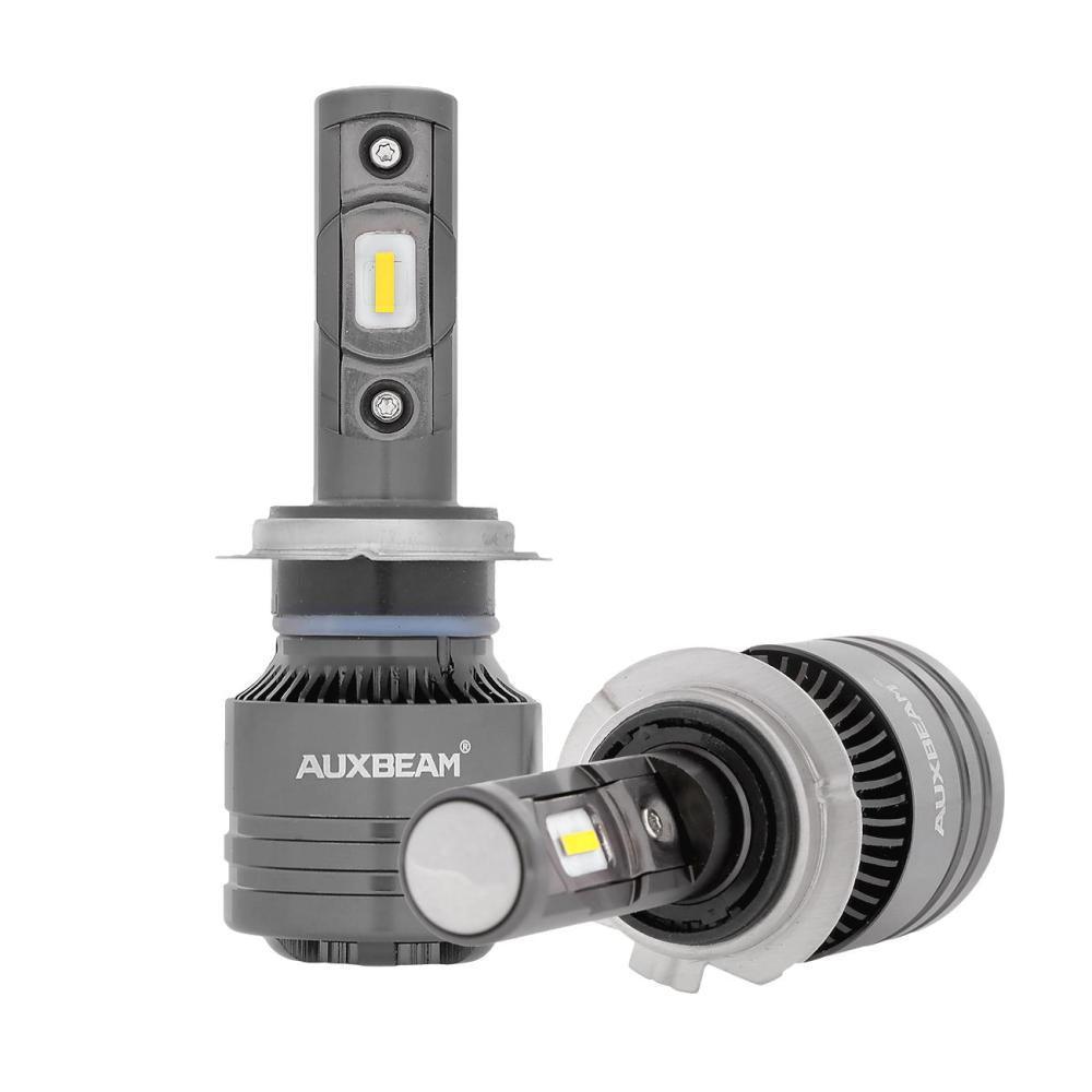 (2 قطعة/المجموعة) 4300K ​​​​T1 سلسلة مصابيح LED 8000LM