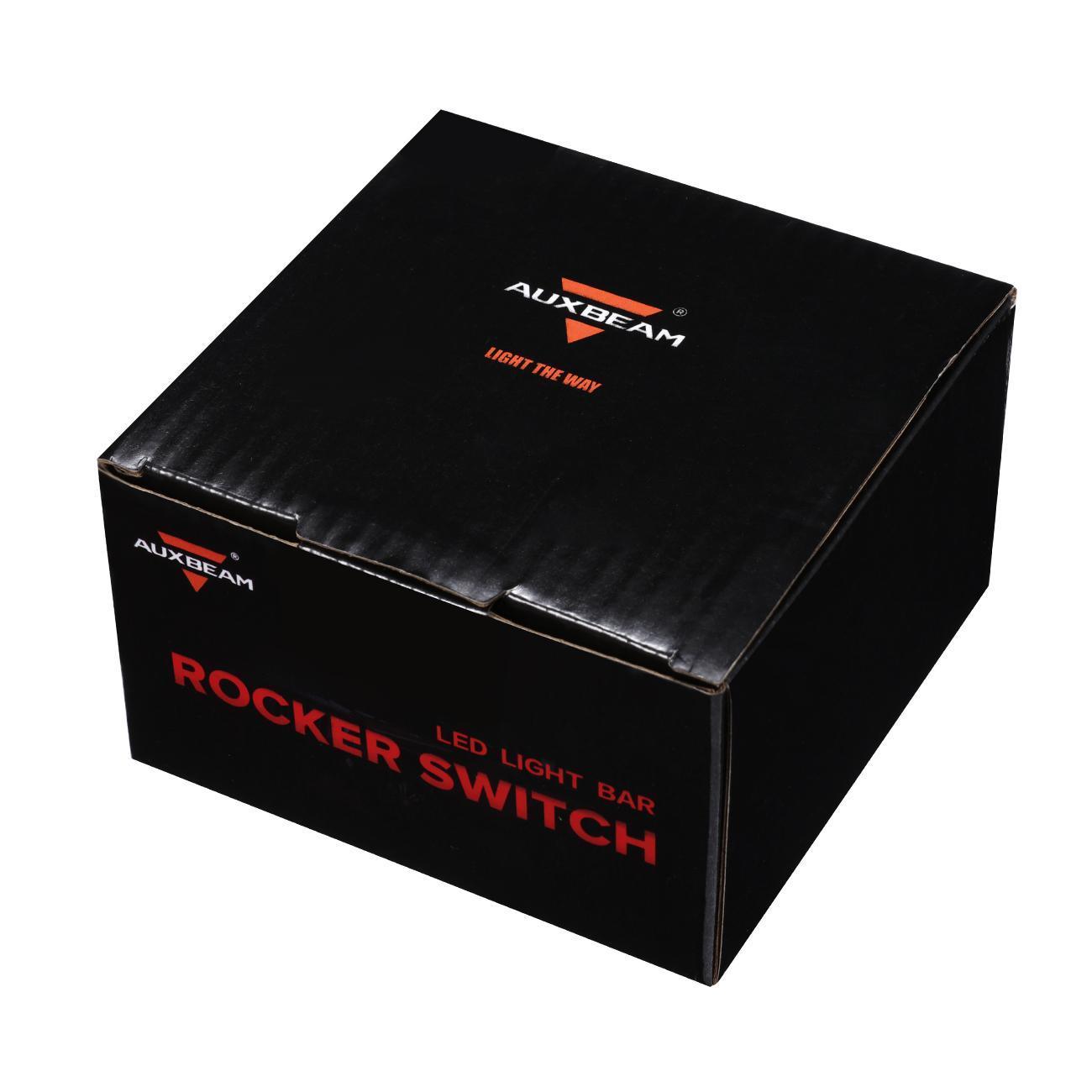 5 Pin Laser On/Off switches 20A/12V 10A/24V Switch with Jumper Wires Set for Cars,Trucks,RVs - Auxbeam