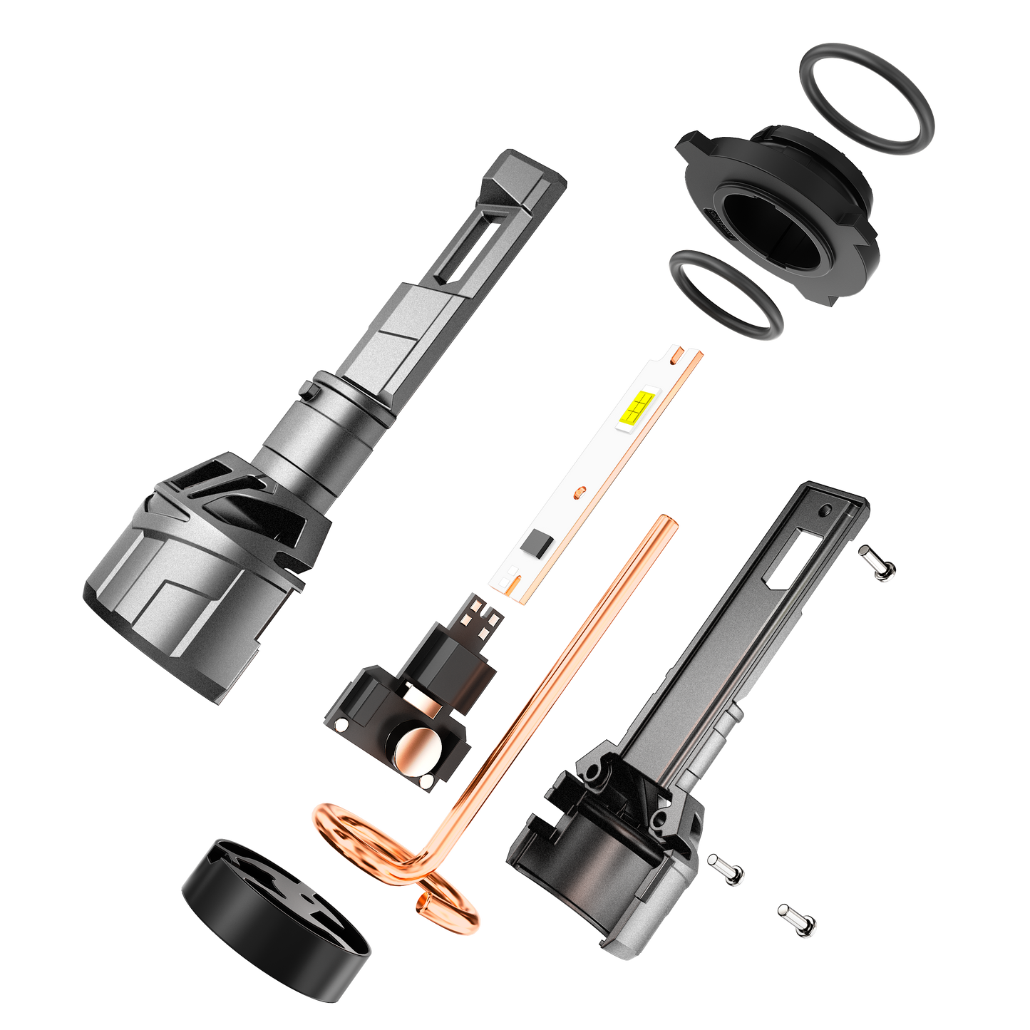 🆕9005+9006 LED Headlight Bulbs 100W 22000LM F18 Series 1:1 Mini Size 6500K Cool White | 4 Bulbs