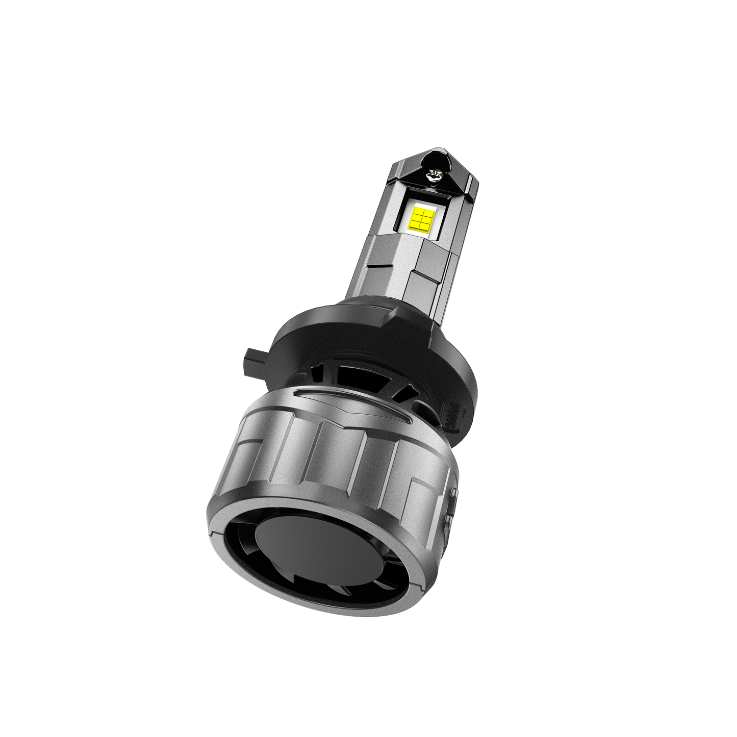 🆕مصابيح أمامية LED 9006/HB4، 100 واط، 22000 لومن، سلسلة F18، 1:1، حجم صغير، 6500 كلفن، أبيض بارد | مصباحان