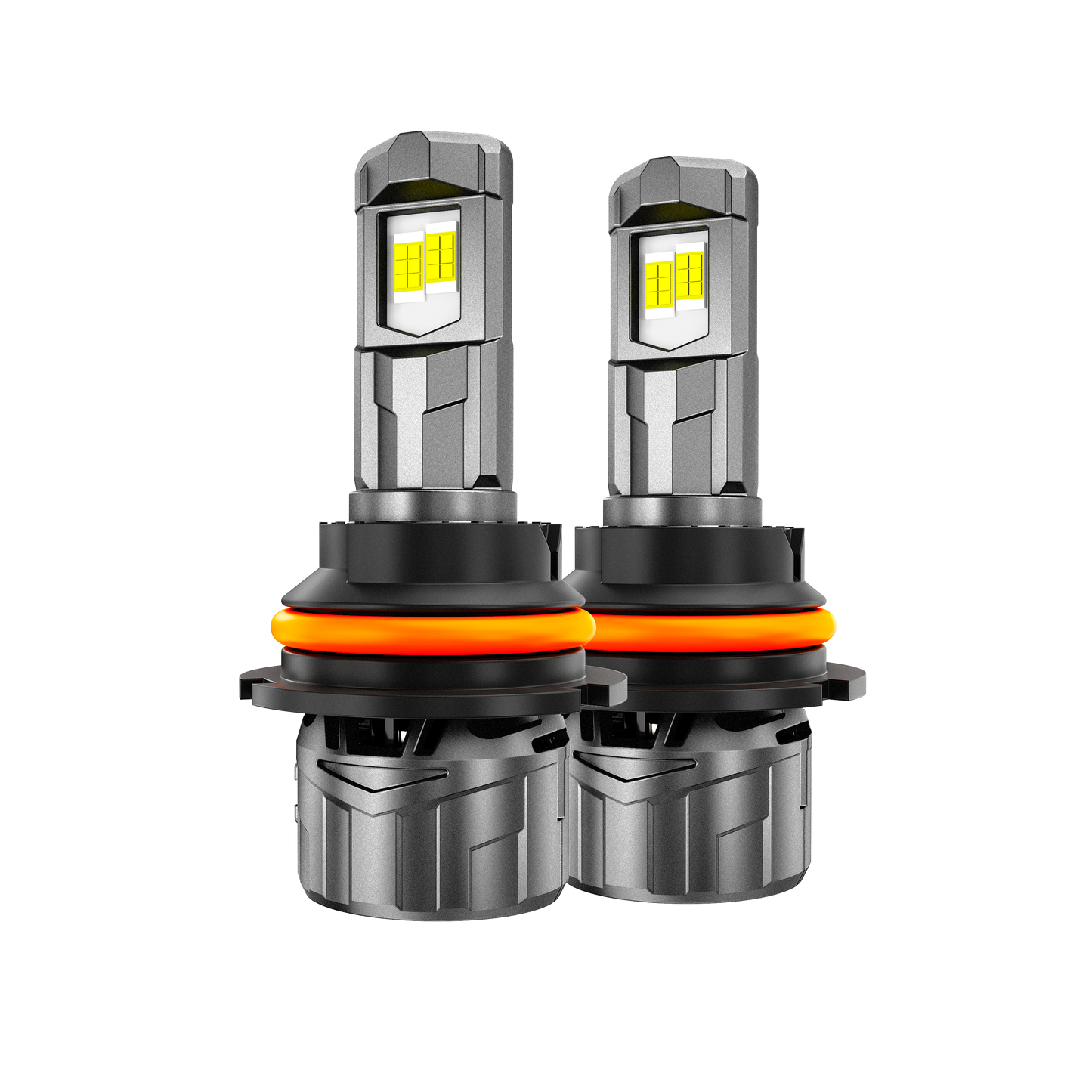 🆕9007/HB5 LED Headlight Bulbs 100W 22000LM F18 Series 1:1 Mini Size 6500K Cool White | 2 bulbs