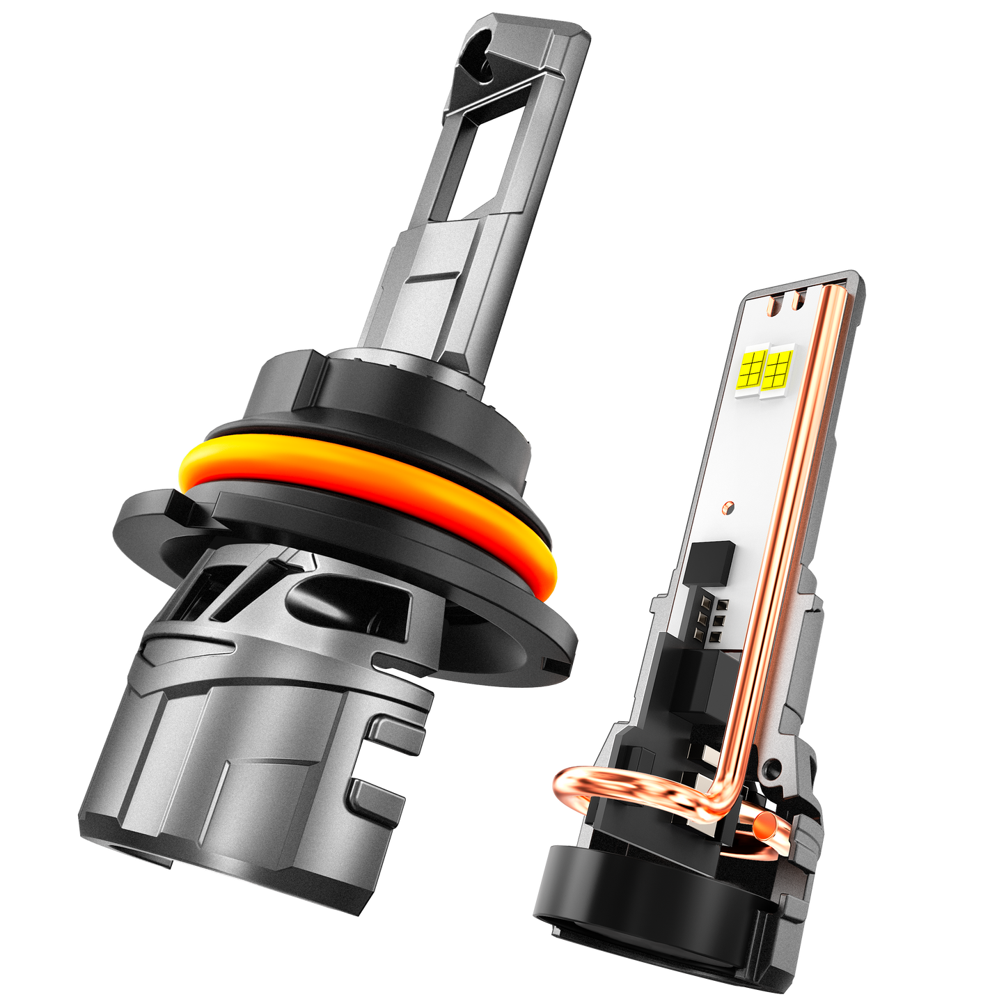 🆕9007/HB5 LED Headlight Bulbs 100W 22000LM F18 Series 1:1 Mini Size 6500K Cool White | 2 bulbs