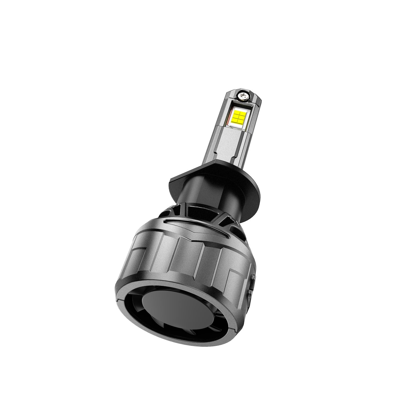 مصابيح أمامية LED H1، 100 واط، 22000 لومن، سلسلة F18، مقاس صغير، 6500 كلفن، أبيض بارد | مصباحان