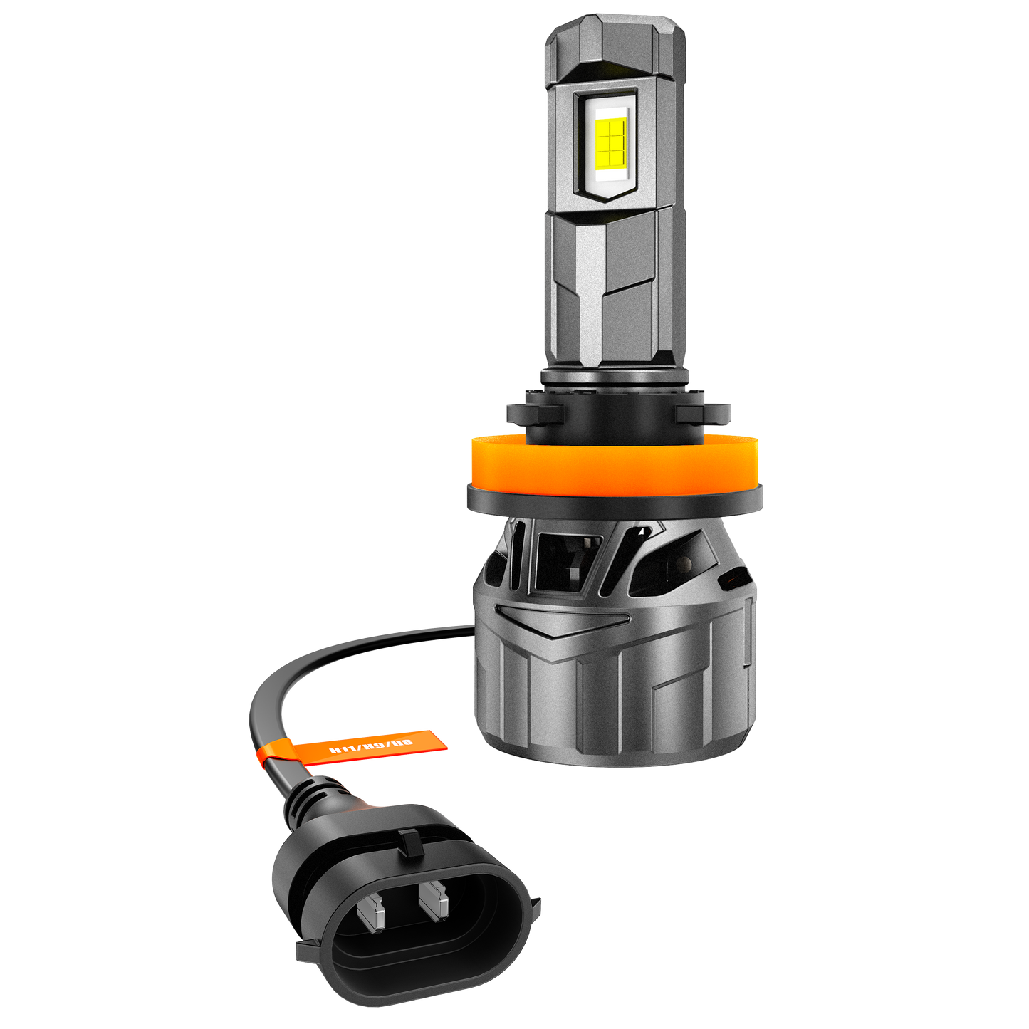 🆕H11/H9/H8 LED Headlight Bulbs 100W 22000LM F18 Series 1:1 Mini Size 6500K Cool White | 2 bulbs