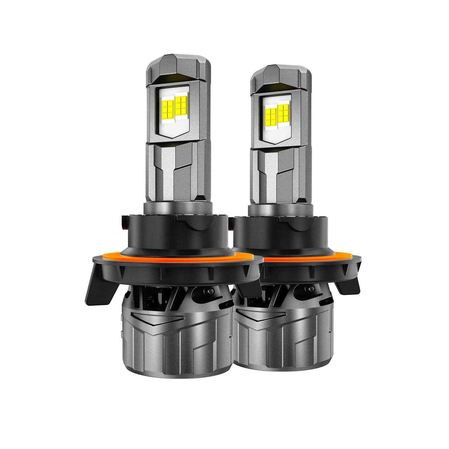 🆕H13/9008 LED Headlight Bulbs 100W 22000LM F18 Series 1:1 Mini Size 6500K Cool White | 2 Bulbs