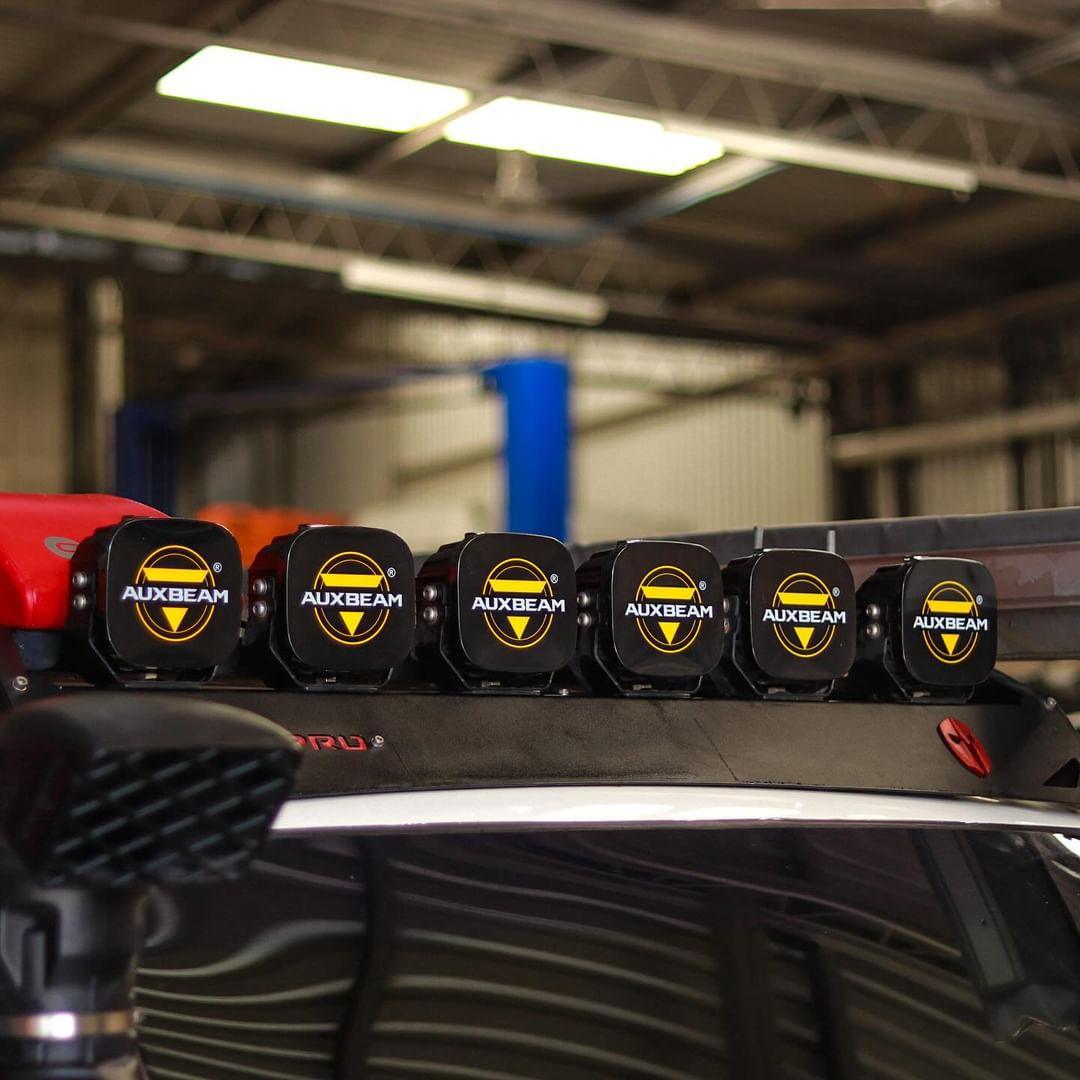 XP-ULTRA Series 5 Inch 110W 11000LM White/Amber LED Driving Lights Pods Light