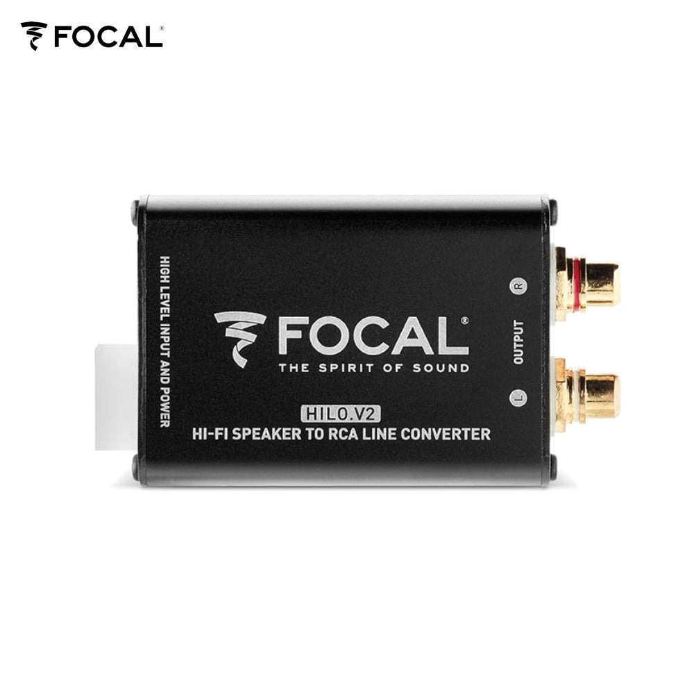 FOCAL High-Low Adapter mit Impedanz-Simulation (FOAXACHILO10000)