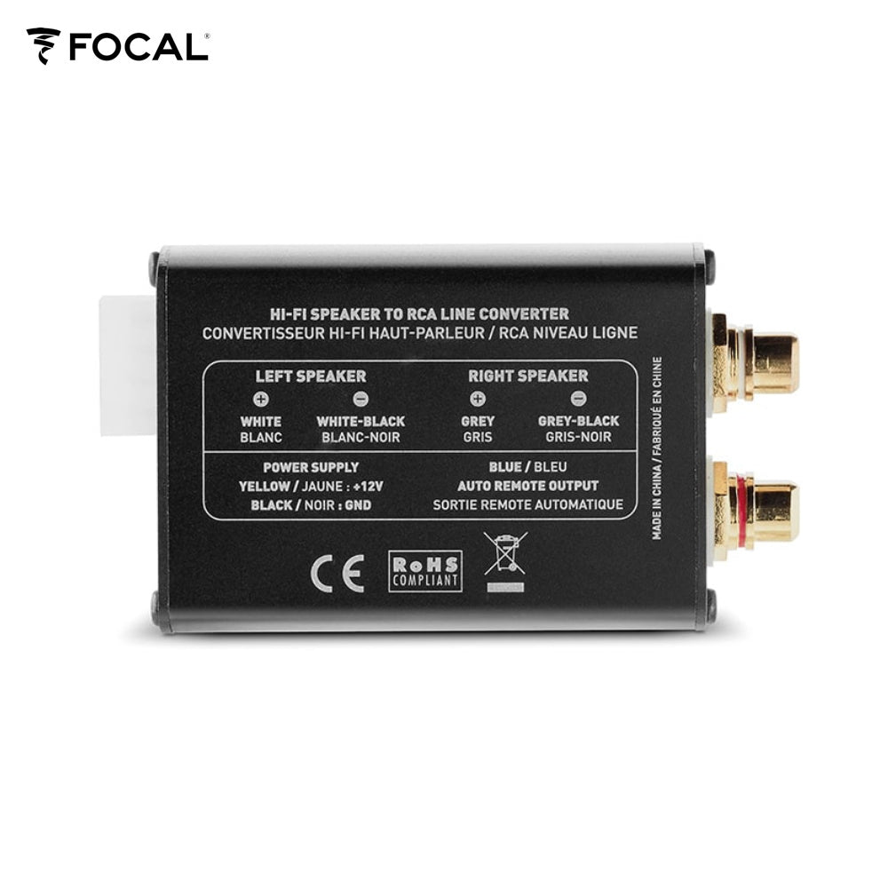 FOCAL High-Low Adapter mit Impedanz-Simulation (FOAXACHILO10000)