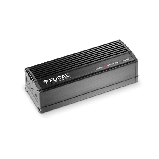 FOCAL IMPULSE series power amplifier, 4-channel, ultra-compact