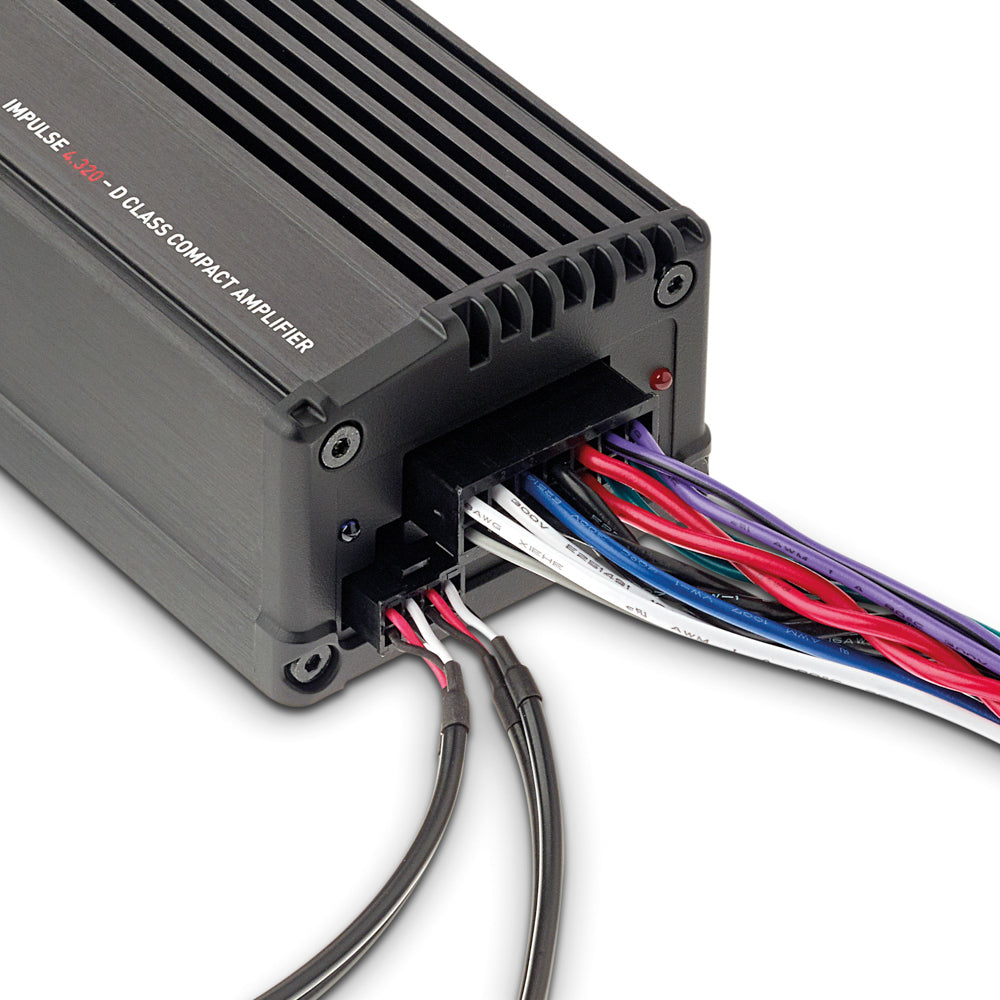 FOCAL IMPULSE series power amplifier, 4-channel, ultra-compact