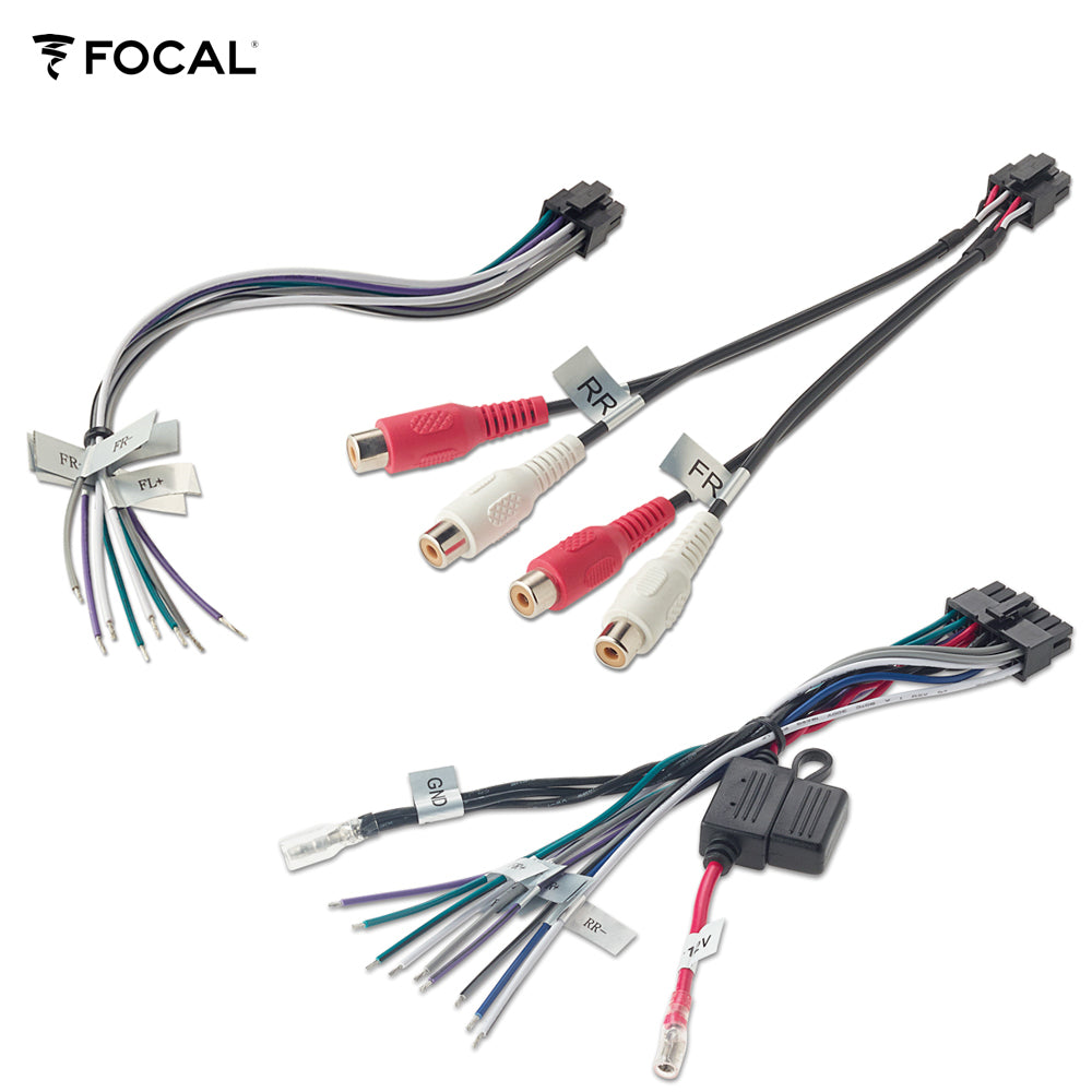 FOCAL IMPULSE series power amplifier, 4-channel, ultra-compact