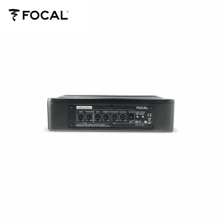 FOCAL INSIDE Active-Subwoofer + 2-Kanal Endstufe