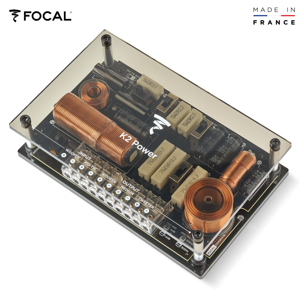 مكبرات صوت كومبو ثلاثية الاتجاهات من سلسلة FOCAL K2 POWER EVO، 16.5 سم، 4 أوم