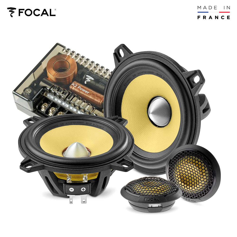 FOCAL K2 POWER EVO series compo speakers, 10cm, 4 Ohm