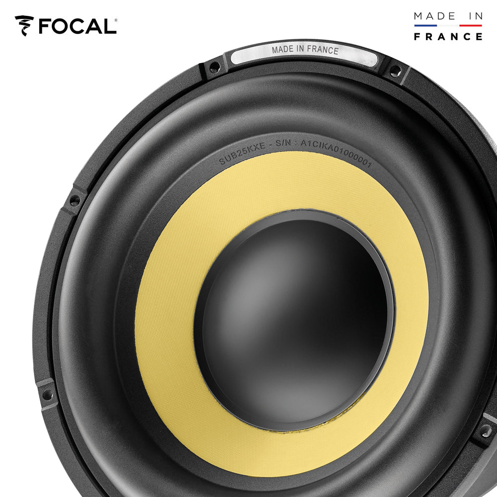 مكبر صوت FOCAL الفرعي K2 POWER EVO من سلسلة، 25 سم، 2 × 4 أوم