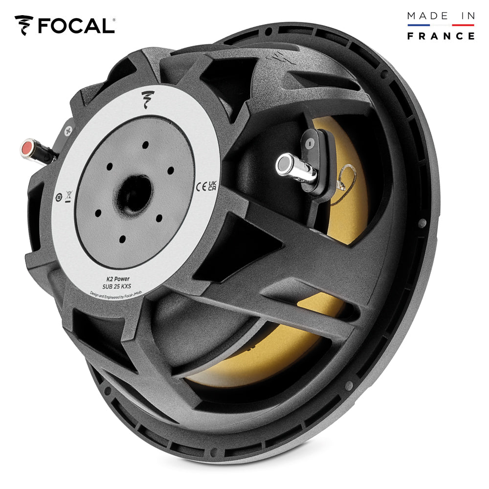 FOCAL subwoofer K2 POWER EVO series, 25cm, 2x4 Ohm, shallow
