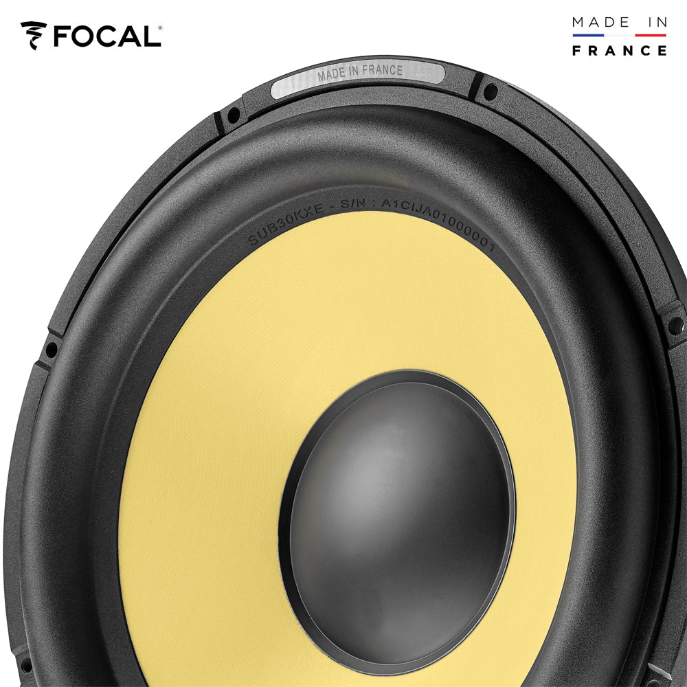مكبر صوت FOCAL الفرعي K2 POWER EVO من سلسلة، 30 سم، 2 × 4 أوم