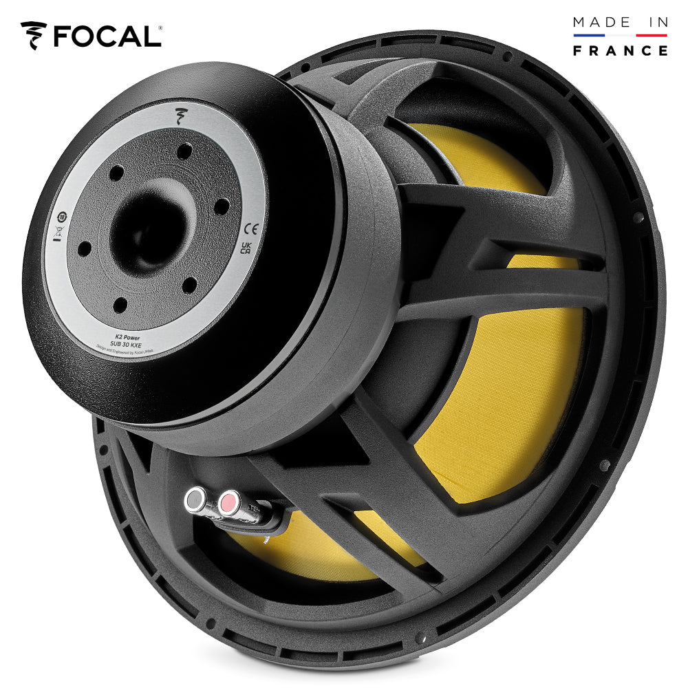 مكبر صوت FOCAL الفرعي K2 POWER EVO من سلسلة، 30 سم، 2 × 4 أوم