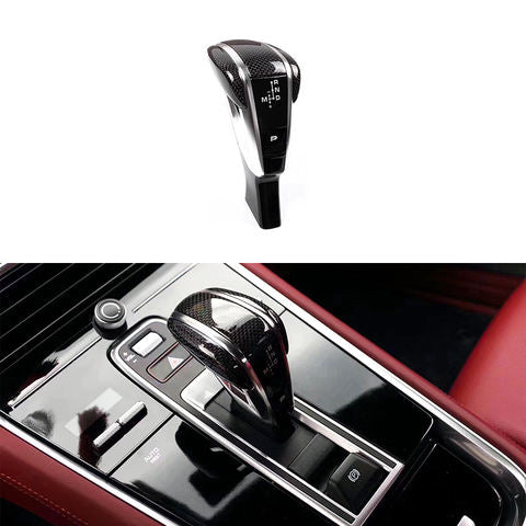 Carbon Fiber Gear Shift Lever for Porsche 2018-2023 Cayenne Panamera 971 9Y0
