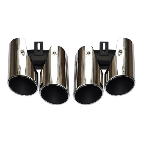 Pour Porsche Panamera GTS Style 971 2017-2023 Nouveau Échappement Titane Noir