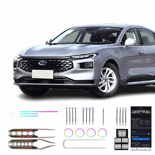 Ford 22 23 Mondeo Gravure Radium Interstar 33 Lumières Modifications Intérieur Voiture Lumière Ambiante De Haute Qualité