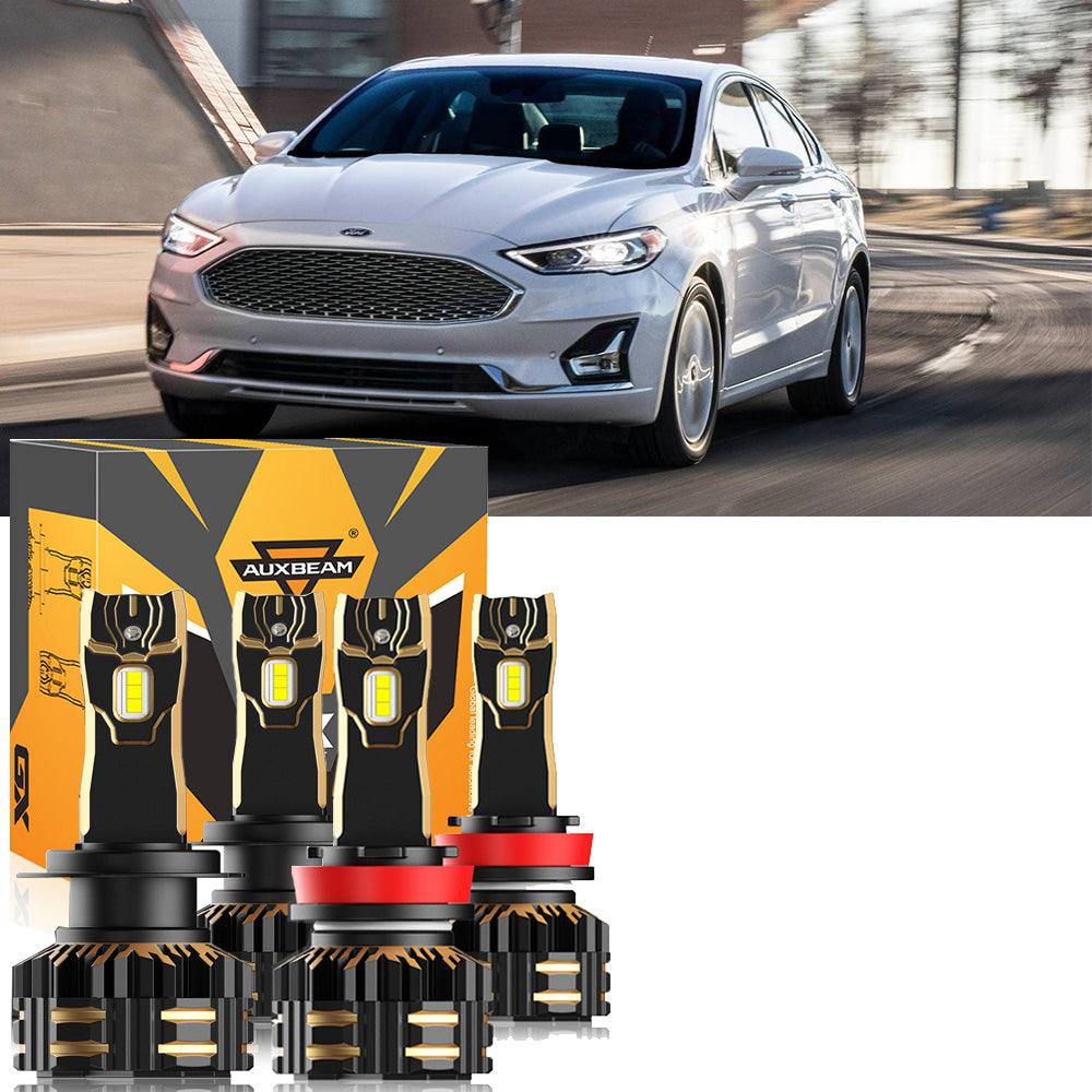 For 2006-2017 Ford Fusion H7 H11 LED Headlight Bulbs Bundle - Auxbeam  – éclairage LED auto