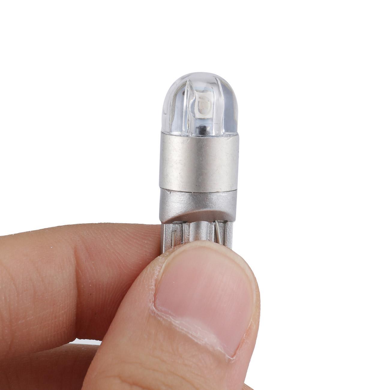 168 2825 W5W T10 LED مصابيح إضاءة داخلية 2 وات 300% أزرق أكثر سطوعًا | 2 مصباح