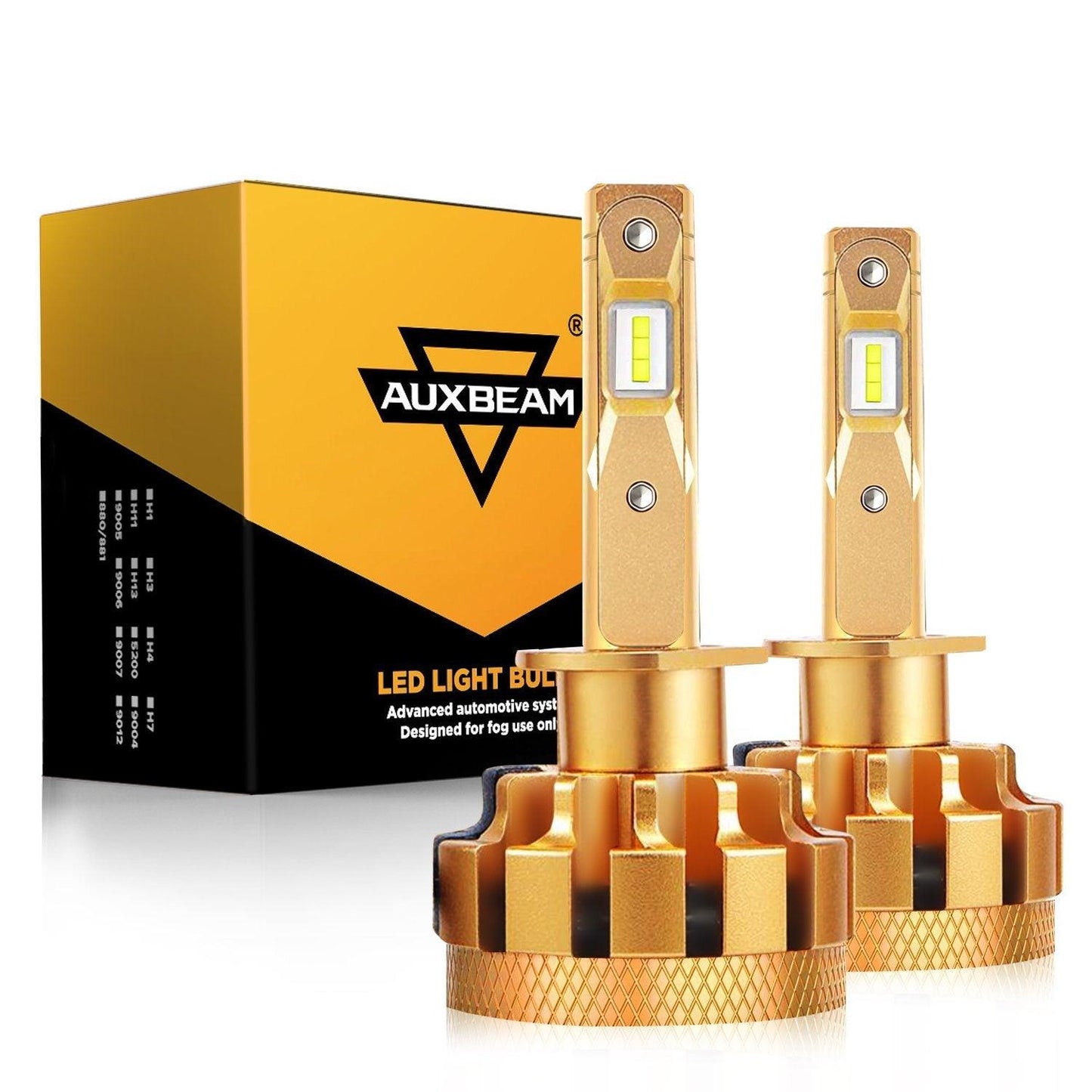 For 2012 Ford Focus F-16 Plus Series Built-in Canbus Automotive Grade 14000LM LED Light Bulbs High Low Beam Bundle - Auxbeam  – éclairage LED auto