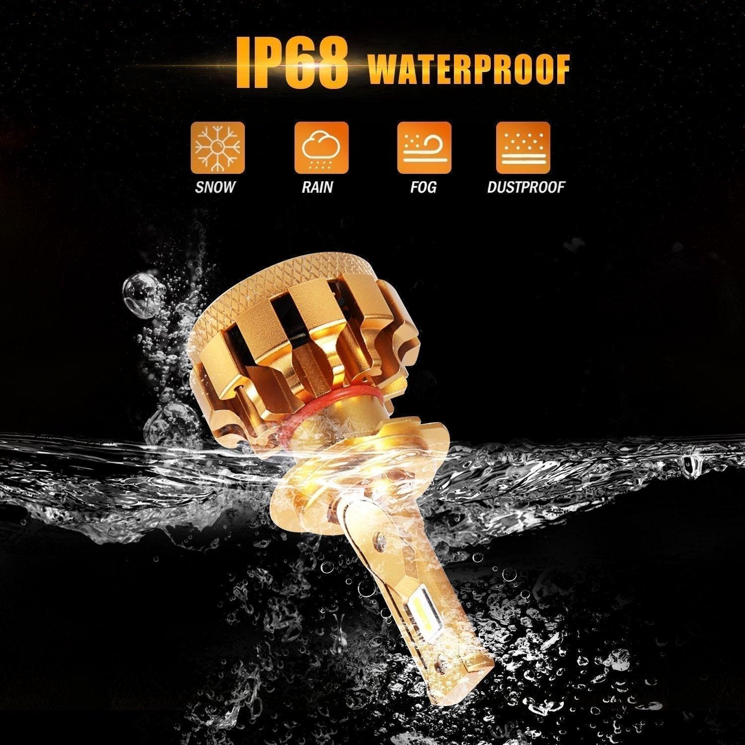 For 2007 Mercedes-Benz GL450 with HID headlamps LED Light Bulbs High Low Beam Bundle - Auxbeam  – éclairage LED auto