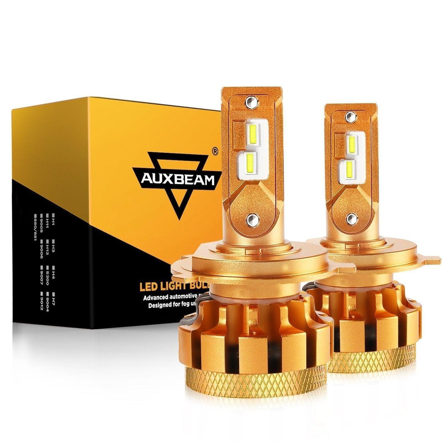 For 2005-2011 Toyota Tacoma H4 F16 PLUS LED LIGHT BULBS 14000LM LED Light Bulbs High Low Beam Bundle