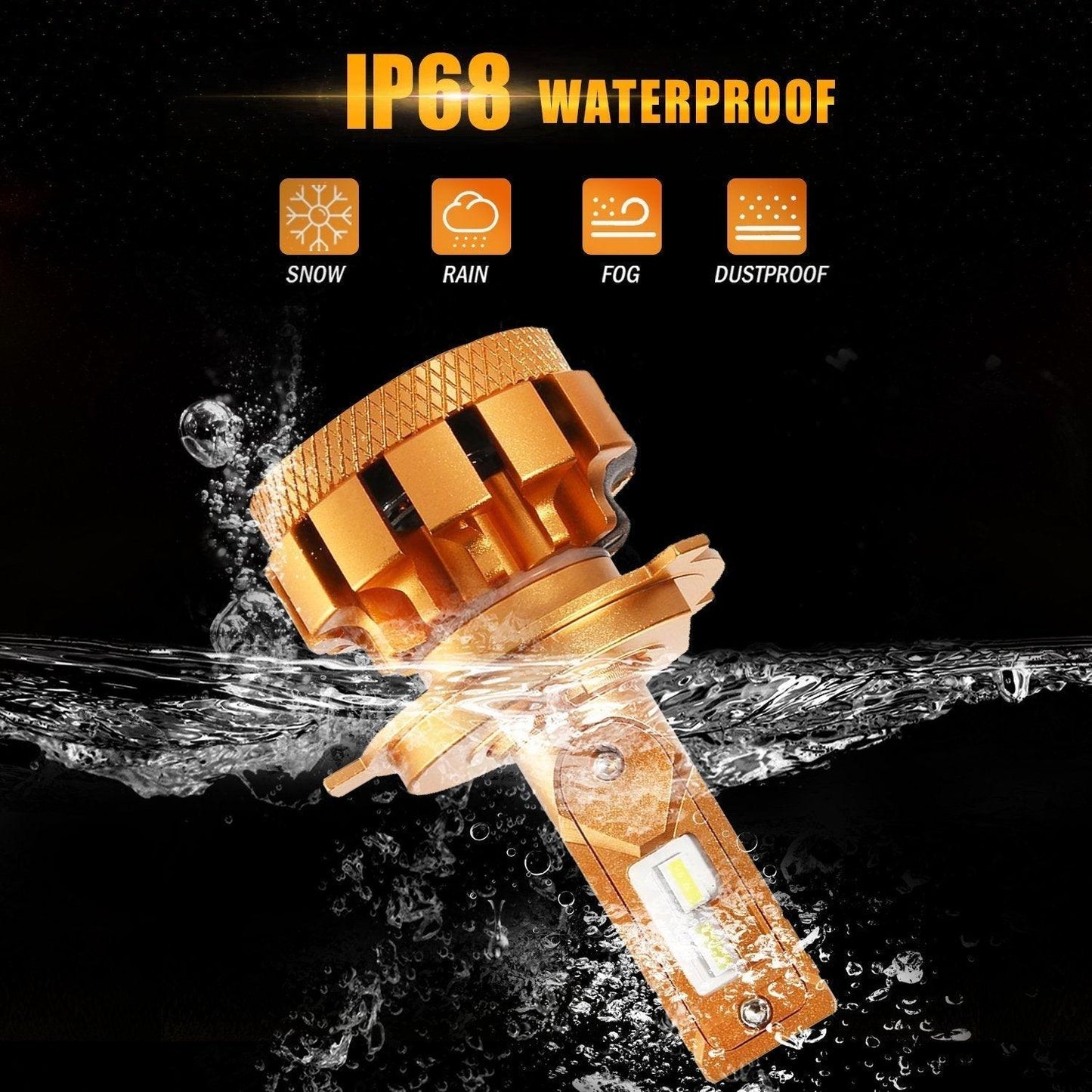 For 2014-2020 Toyota Tundra F-16 Plus Series Built-in Canbus Automotive Grade 14000LM LED Light Bulbs High Low Beam Bundle - Auxbeam  – éclairage LED auto