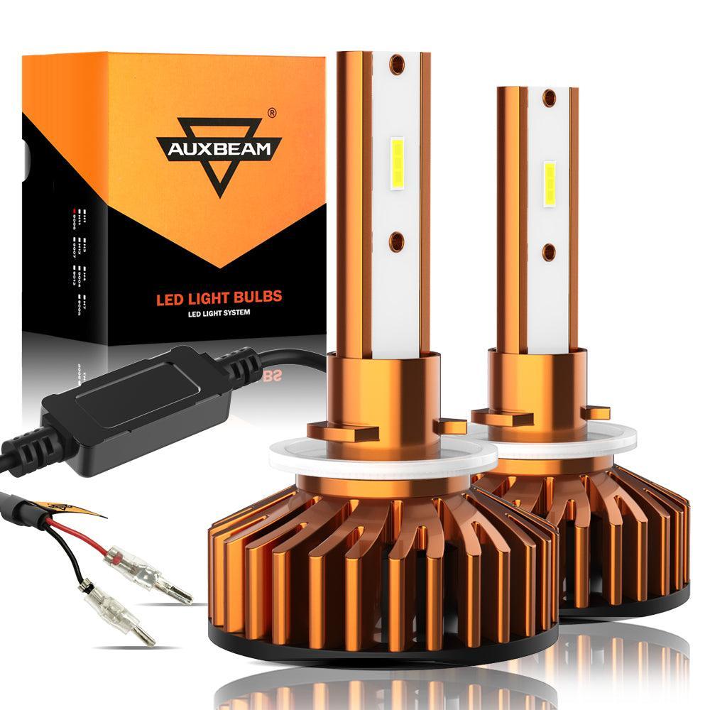 For 2000-2001 Dodge Ram 1500(with 4 headlamps) F-16 Plus Series Built-in Canbus Automotive Grade 14000LM LED Light Bulbs High Low Beam Bundle