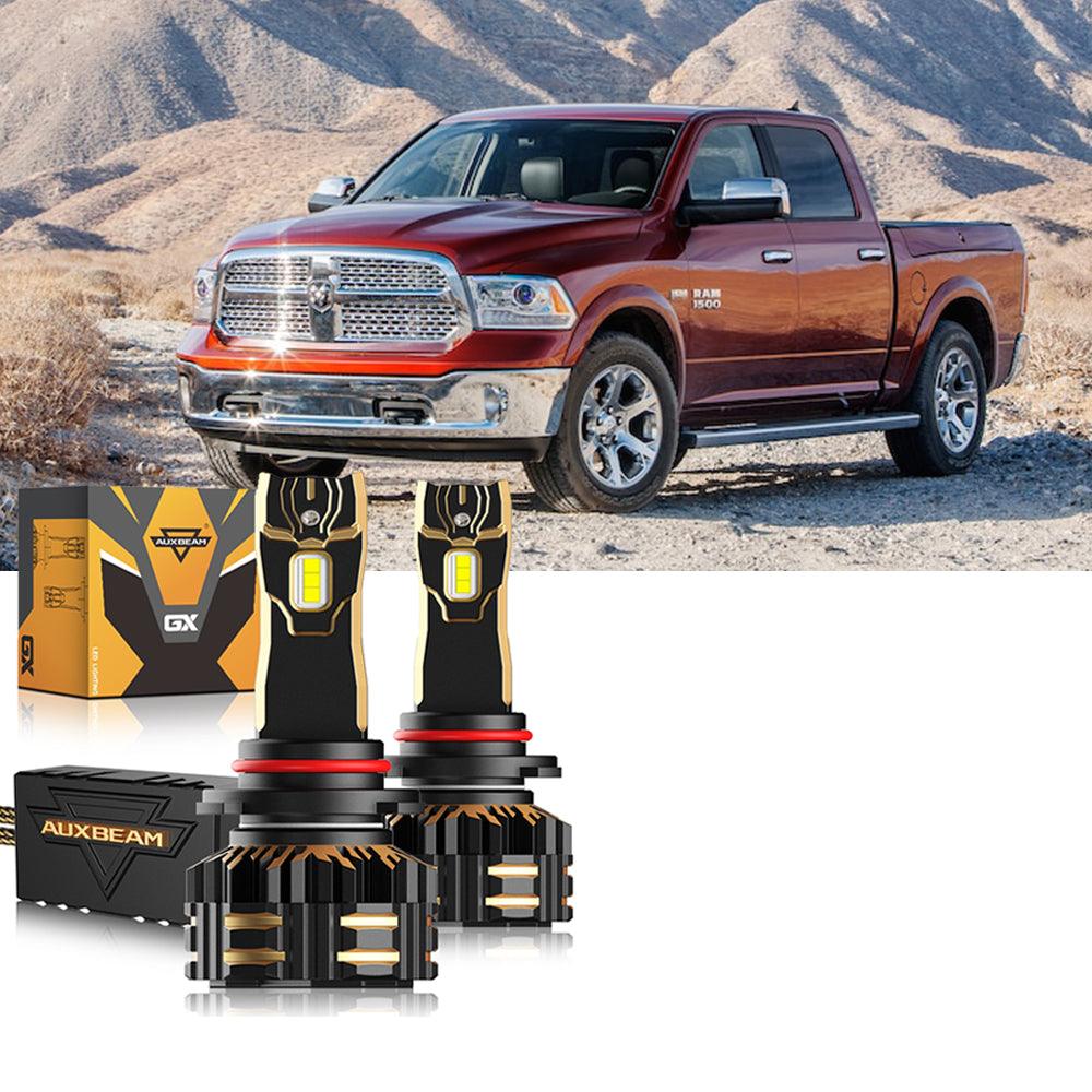 For 2013 Ram 1500 (With Projector-Type Headlamps) 9005 9012 LED Headlight Bulbs Bundle - Auxbeam  – éclairage LED auto
