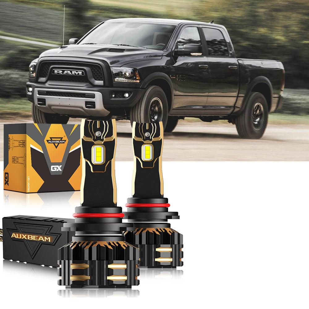 For 2015  Ram 1500 (without projector-type headlights) 9005 H11 LED Headlight Bulbs Bundle - Auxbeam  – éclairage LED auto